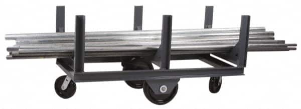 Made in USA - 10,000 Lb Capacity Bar Cradle Truck - 28" OAW - Makers Industrial Supply