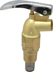 Value Collection - 3/4" NPT Zinc Rigid Drum Faucet - FM Approved, External Arrester, Self Closing - Makers Industrial Supply