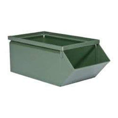 Stackbin - Size 2, Open End Bin - 15-1/2" Long x 7-1/2" Wide x 6" High, 12-1/4" Bottom Length - Makers Industrial Supply