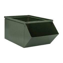 Stackbin - Size 4, Open End Bin - 20-1/2" Long x 12" Wide x 9-1/2" High, 15-3/4" Bottom Length - Makers Industrial Supply