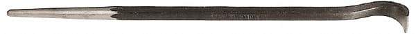 Mayhew - 9" OAL Rolling Head Pry Bar - 3/8" Tip Width - Makers Industrial Supply