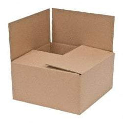 Made in USA - 12" Wide x 12" Long x 6" High Corrugated Shipping Box - Brown, 200 Lb Capacity - Makers Industrial Supply