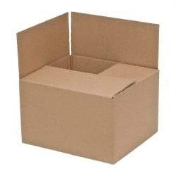 Made in USA - 14" Wide x 16" Long x 10" High Corrugated Shipping Box - Brown, 200 Lb Capacity - Makers Industrial Supply