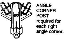 Folding Guard - Temporary Structure Floor Socket - For Temporary Structures - Makers Industrial Supply