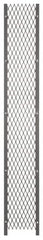 Folding Guard - 4' Wide x 7' High, Hinged Single Door for Temporary Structures - Woven Wire - Makers Industrial Supply