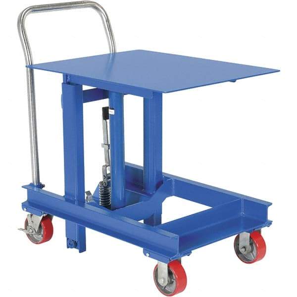 Vestil - 2,000 Lb Capacity Hydraulic Lift Table - 29" to 44" Lift Height, 30" Platform Length x 24" Platform Width - Makers Industrial Supply