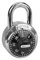 Master Lock - Locks Padlock - Steel, with Stainless Steel Finish - Makers Industrial Supply