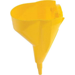 Justrite - 11-1/4 Inch Long, Safety Can Poly Funnel - 1/2 Inch Diameter, Compatible with Type I Safety Cans - Makers Industrial Supply