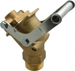 Value Collection - 2" NPT Brass Rigid Drum Gate Valve - No Arrester, Self Closing - Makers Industrial Supply