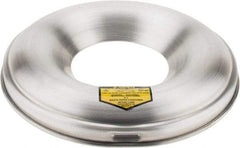 Justrite - Aluminum Steel Fire Resistant Head - 12 Inch Outside Diameter, 4.5 Gallon Complete Drum, 5 Inch Opening Diameter, FM and UL Standards - Makers Industrial Supply