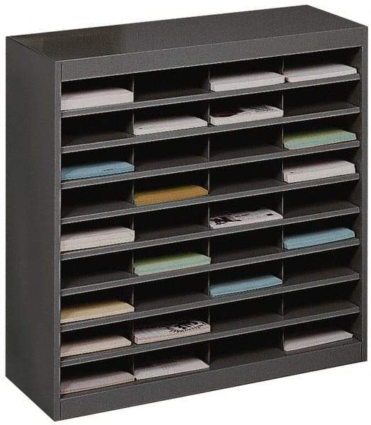 Safco - Deluxe Document Organizer - 36 Compartments, 9" Wide x 3" High x 12-1/4" Deep Compartment - Makers Industrial Supply