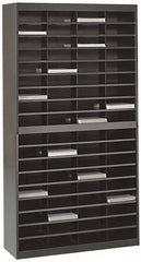 Safco - Deluxe Document Organizer - 72 Compartments, 9" Wide x 3" High x 12-1/4" Deep Compartment - Makers Industrial Supply