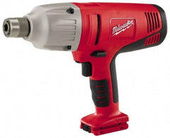 Milwaukee Tool - 7/16" Drive 28 Volt T-Handle Cordless Impact Wrench & Ratchet - 0 to 1,450 RPM, 0 to 2,450 BPM, 325 Ft/Lb Torque, Lithium-Ion Batteries Not Included - Makers Industrial Supply