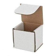 Made in USA - 3" Wide x 3" Long x 3" High Crush Proof Mailers - Oyster White, 200 Lb Capacity - Makers Industrial Supply