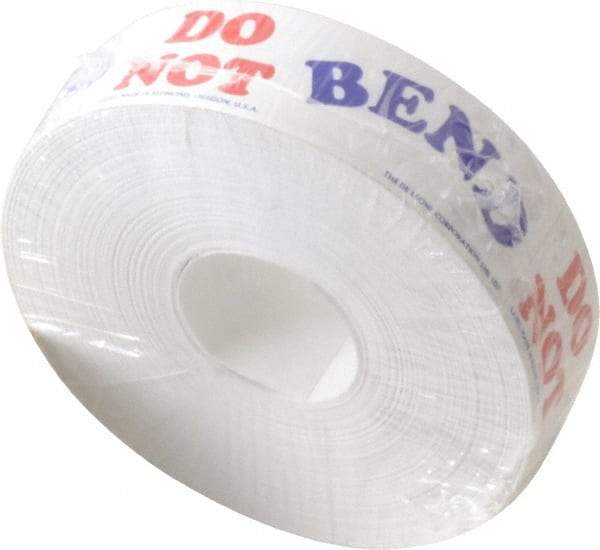 Made in USA - Do Not Bend Shipping Label - 3" High x 1" Wide - Makers Industrial Supply