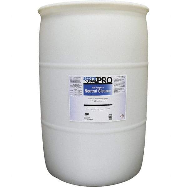 Scot's Tuff - 55 Gal Drum Cleaner - Use on Marble Terrazzo, Painted Surfaces, Tile, Varnished Wood - Makers Industrial Supply