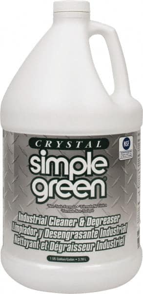 Simple Green - 1 Gal Bottle Cleaner/Degreaser - Liquid, Biodegradable, Concentrated, Unscented - Makers Industrial Supply