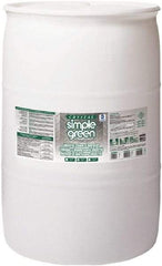 Simple Green - 55 Gal Drum Cleaner/Degreaser - Liquid, Biodegradable, Concentrated, Unscented - Makers Industrial Supply