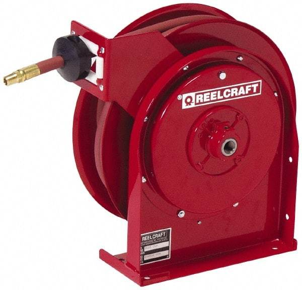 Reelcraft - 20' Spring Retractable Hose Reel - 300 psi, Hose Included - Makers Industrial Supply