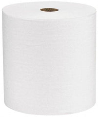 Kimberly-Clark Professional - Hard Roll of 1 Ply White Paper Towels - 8" Wide, 600' Roll Length - Makers Industrial Supply