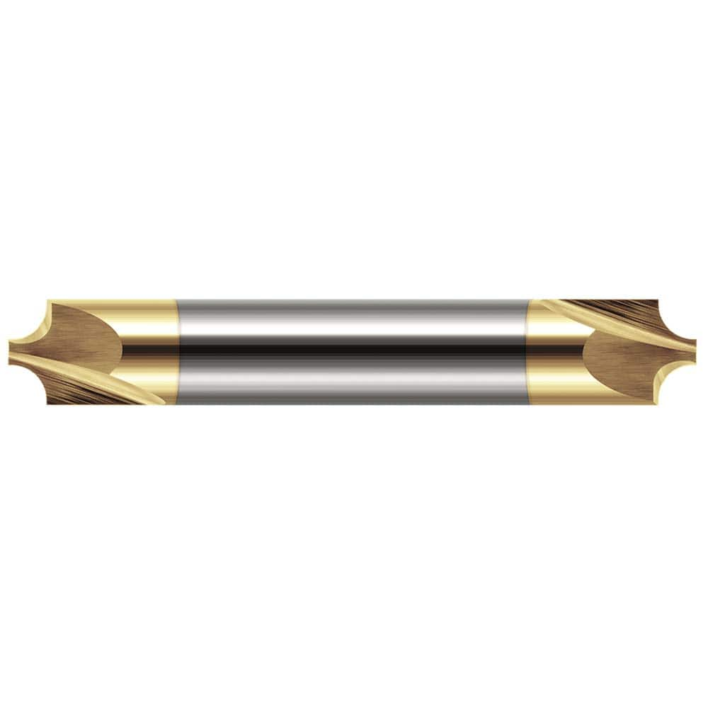 Harvey Tool - Corner Rounding End Mills; Material: Solid Carbide ; Single or Double End: Double ; Radius (Decimal Inch): 0.1040 ; Mill Diameter (Inch): 5/16 ; Mill Diameter (Decimal Inch): 0.3125 ; Number of Flutes: 2 - Exact Industrial Supply