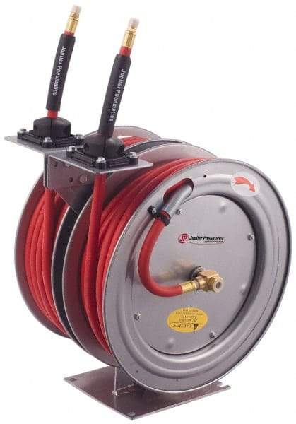 PRO-SOURCE - 50' Spring Retractable Hose Reel - 300 psi, Hose Included - Makers Industrial Supply