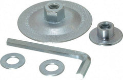 Norton - Grinding Wheel Adapter Kit - 1/16 to 1/4" Wheel Width, Right Handed - Makers Industrial Supply