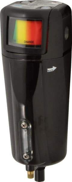 Parker - 63 CFM Oil, Dust, Water, Particulate Filter - 3/8" NPT, 250 psi, Auto Drain - Makers Industrial Supply