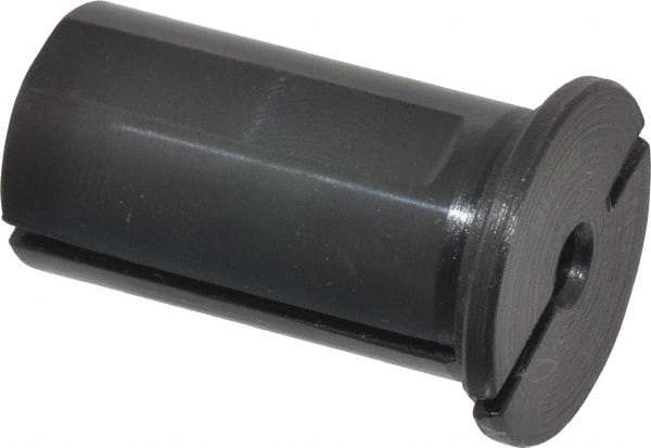 Global CNC Industries - 3/16" ID, 3/4" OD, 1-1/2" Length Under Head, Type B Lathe Tool Holder Bushing - Type B, 0.19 Inch Thick Head - Exact Industrial Supply