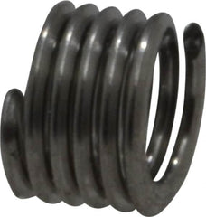 Recoil - M2x0.40 Metric Coarse, 3mm OAL, Free Running Helical Insert - Tanged, Stainless Steel, Bright Finish, 1-1/2D Insert Length - Makers Industrial Supply