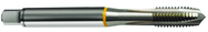 M1.4x0.30 6H 2-Flute Cobalt Yellow Ring Spiral Point Plug Tap-Bright - Makers Industrial Supply