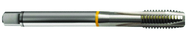 M1.6x0.35 6H 2-Flute Cobalt Yellow Ring Spiral Point Plug Tap-Bright - Makers Industrial Supply