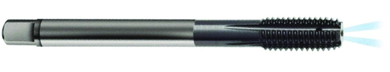 M18 x 1.50 Dia. - 6HX - 7 FL - Carbide Semi-Bott Tap-TiCN -Coolant-Thru-FORM-C DIN 374 - Makers Industrial Supply