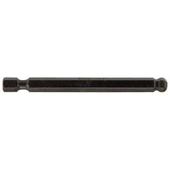 Bondhus - 1/4" Drive, 6mm Ball End Hex Drive Bit - Makers Industrial Supply