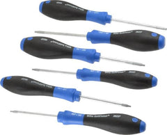 Wiha - 6 Piece TorxPlus Screwdriver Set - Bit Sizes: Torx IP6, IP7, IP8, IP9, IP10 & IP15 - Makers Industrial Supply