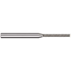 Harvey Tool - Square End Mills; Mill Diameter (Inch): 1/8 ; Mill Diameter (Decimal Inch): 0.1250 ; Length of Cut (Inch): 1-1/8 ; Length of Cut (Decimal Inch): 1.1250 ; Material: Solid Carbide ; Finish/Coating: Uncoated - Exact Industrial Supply