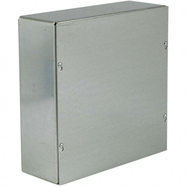 Wiegmann - NEMA 1 Steel Junction Box Enclosure with Screw Cover - Makers Industrial Supply