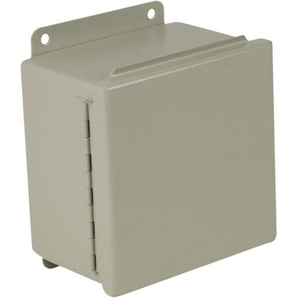 Wiegmann - NEMA 12 Steel Standard Enclosure with Continuous Hinge Cover - Makers Industrial Supply