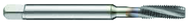 M6x0.50 6H 3-Flute PM Cobalt Semi-Bottoming 15 degree Spiral Flute Tap-TiCN - Makers Industrial Supply