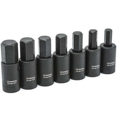 Crescent - Hex & Torx Bit Socket Sets Type: Impact Hex Bit Socket Set Drive Size: 1/2 - Makers Industrial Supply