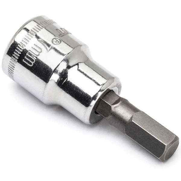 Crescent - Hand Hex & Torx Bit Sockets Type: Hex Bit Socket Drive Size (Inch): 3/8 - Makers Industrial Supply