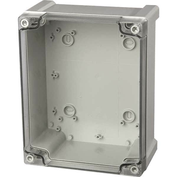 Fibox - NEMA 1, 4, 4X, 12 Polycarbonate Standard Enclosure with Screw Cover - Makers Industrial Supply