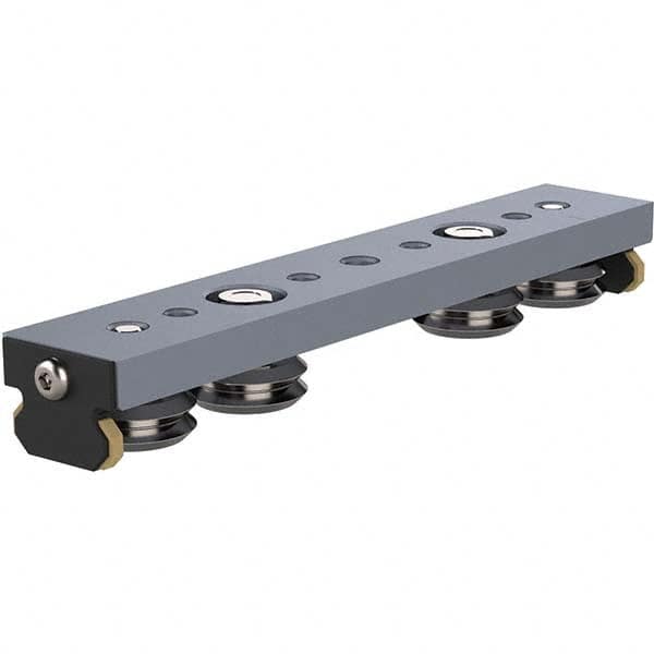 Bishop-Wisecarver - Roller Rail Systems Type: Track Roller Overall Length (mm): 224.1500 - Makers Industrial Supply