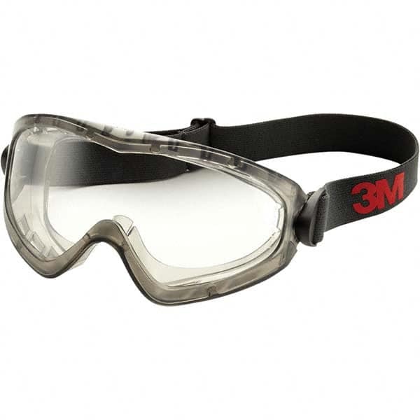 3M - Size Universal Clear Polycarbonate Anti-Fog Safety Goggles - Makers Industrial Supply