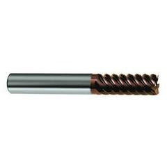 3/8" Dia. - 2-1/2" OAL - 45° Helix Nano-SI Carbide End Mill - 6 FL - Makers Industrial Supply