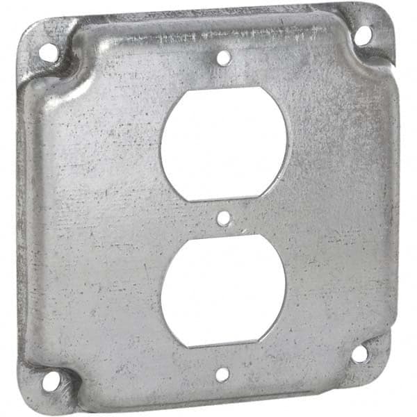 Hubbell-Raco - Steel Electrical Box Cover - Makers Industrial Supply