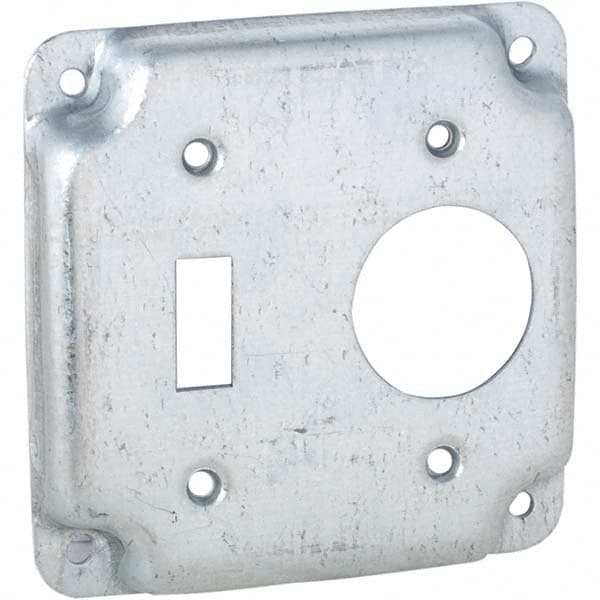 Hubbell-Raco - Steel Electrical Box Cover - Makers Industrial Supply