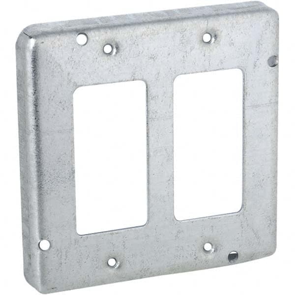 Hubbell-Raco - Steel Electrical Box Cover - Makers Industrial Supply