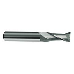 12mm Dia. x 83mm Overall Length 2-Flute Square End Solid Carbide SE End Mill-Round Shank-Center Cut-Uncoated - Makers Industrial Supply