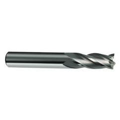 5mm Dia. x 50mm Overall Length 4-Flute Square End Solid Carbide SE End Mill-Round Shank-Center Cut-Uncoated - Makers Industrial Supply